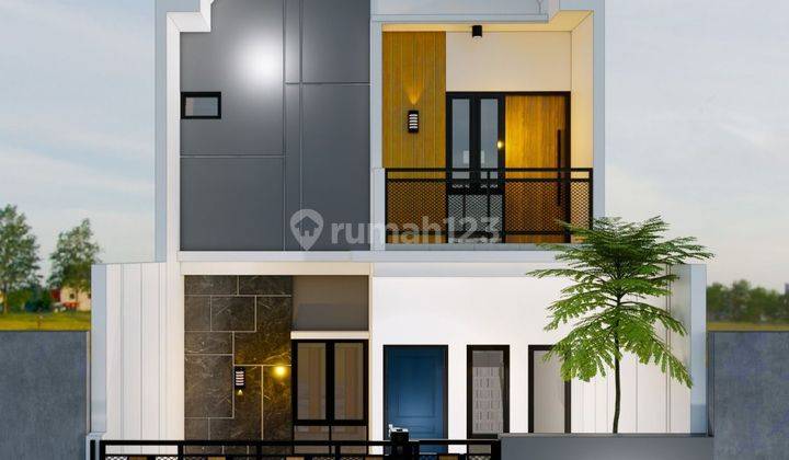 Rumah Baru Tingkat Golden City Vila Indah Permai Bekasi  1