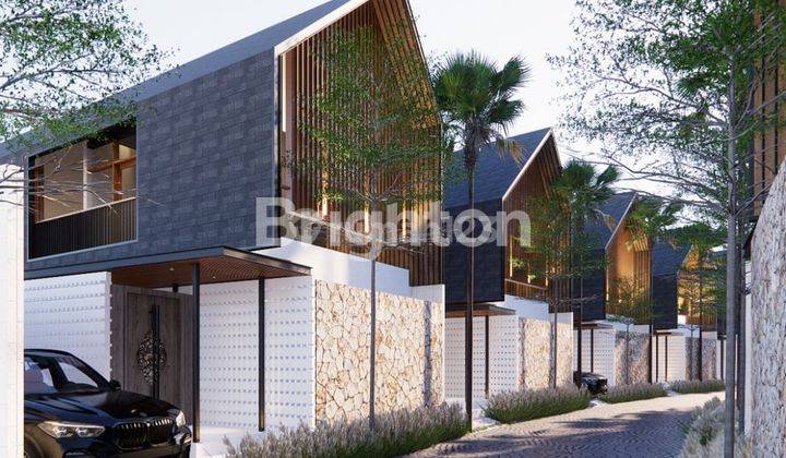 VILLA YANG MENAMPILKAN ARSITEKTUR EKSKLUSIF, ARTISTIK DAN ELEGAN DI JALAN PANTAI BALANGAN KUTA SELATAN 1