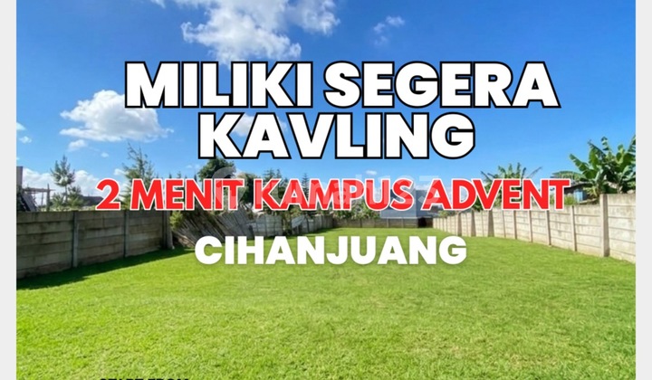 Tanah Kavling Cihanjuang Dalam Komplek - Mulai 300 Jutaan, Cocok Rumah atau Villa