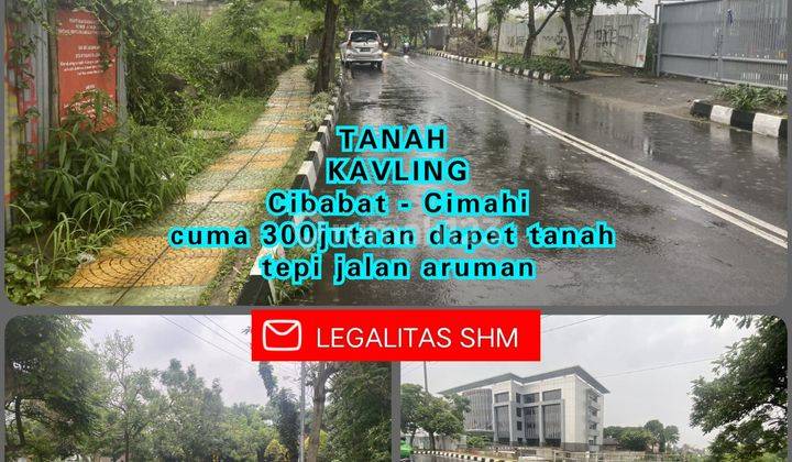 Tanah Kavling SHM 300 Jutaan Areal Cibabat, Cimahi 1