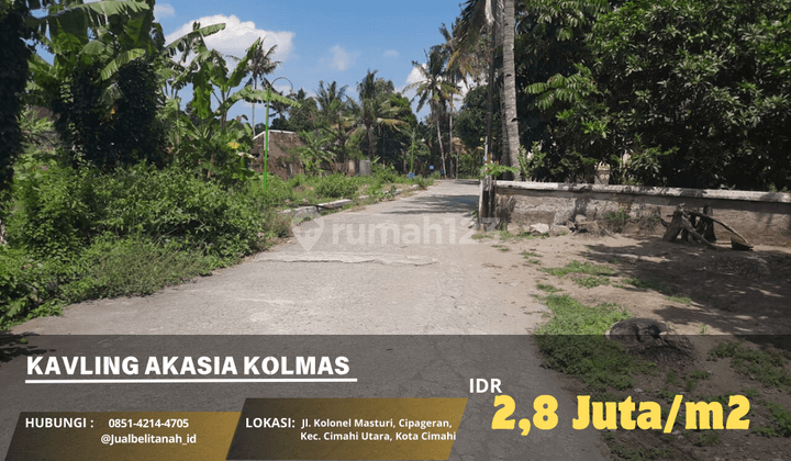 Kavling Tanah Murah Cimahi Akasia Kolmas SHM Ready  1