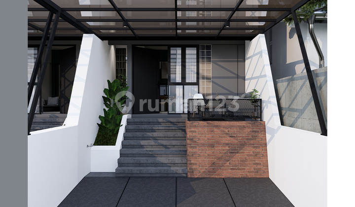 For Sale Cluster House in Bandung City - Only 4 Units, Access for 2 Cars, Complete PBG and SHM 2