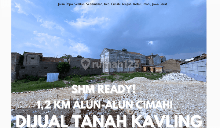 Tanah Cimahi SHM Siap Bangun Harga Miring 1