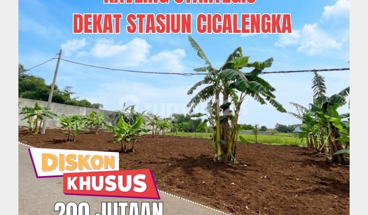 Cicalengka Land Plot Affordable Price, Location Near Town Square
