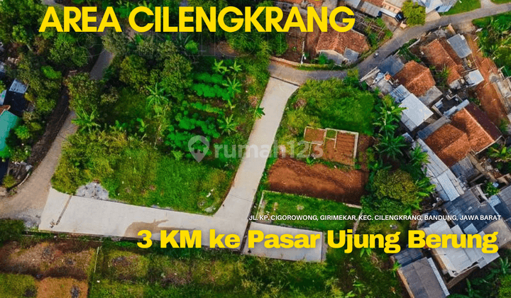 Tanah Cilengkrang Murah SHM Ready Siap Bangun  1