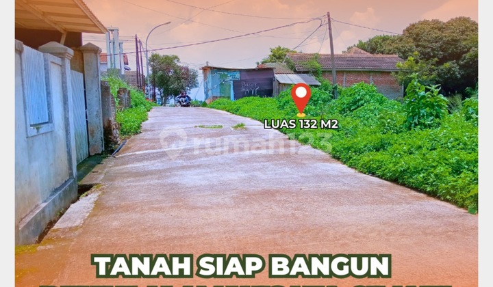Tanah Siap Bangun Di Cipageran Cimahi Luas 100 an M2
