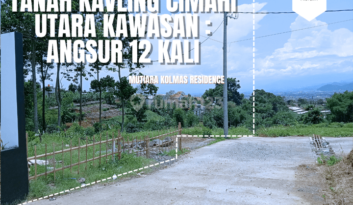 Tanah Murah Cipageran, Cimahi 300 Juta an Legalitas SHM 1