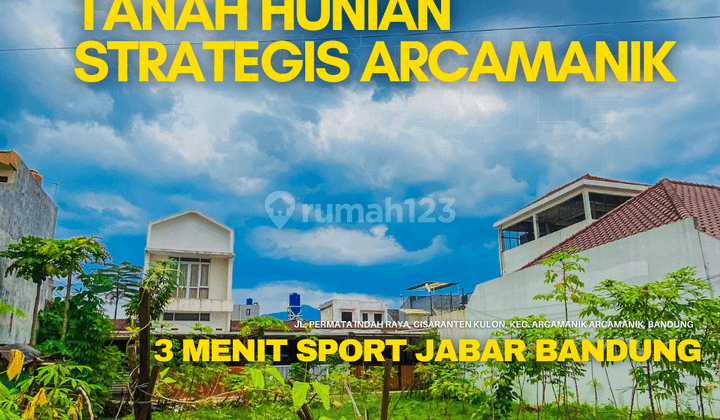 Tanah Strategis Area Bandung Timur Arcamanik SHM Siap Bangun 1