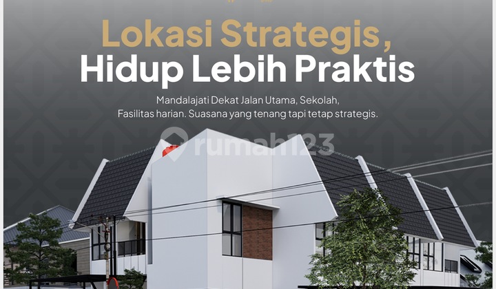 Dijual Rumah Modern Cluster Elevia Homes Mandalajati Bandung - 3 Kamar Tidur Dijual Rumah Modern Cluster Elevia Homes Mandalajati Bandung - 3 Kamar Tidur
