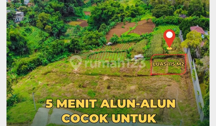 FOR SALE LAND AREA 100 METERS WITH SHM LEGALITY NEAT SITE PLAN