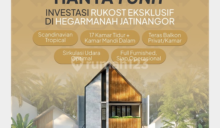 Jual Kosan Strategis Jatinangor - 17 Kamar, Akses Mobil, Siap Jalan Jual Kosan Strategis Jatinangor - 17 Kamar, Akses Mobil, Siap Jalan