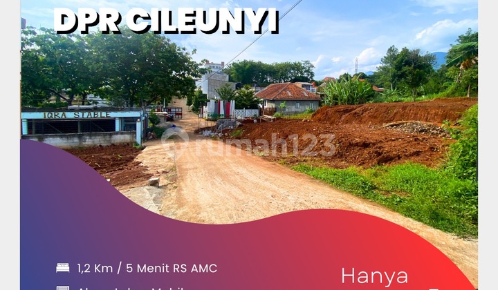 Only 1 Unit Left! Cileunyi Land Price 2 Million/M² - SHM Ready to Build