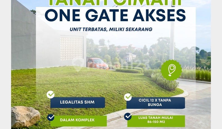 Flash Sale Ramadhan Tanah Cimahi - Akses 2 Mobil, Tinggal 2 Unit