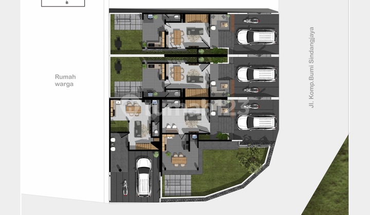 Comfortable Residence in Mandalajati Bandung - 3 Bedroom House with Beautiful Mountain View 2
