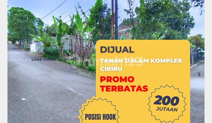 Limited Offer Land Hook Cibiru Bandung, Only 2 Units Left Limited Offer Land Hook Cibiru Bandung, Only 2 Units Left