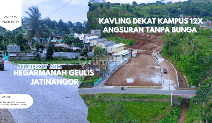 Tanah Kosan Padat Penduduk 5 Menit Ke Unpad Hegarmanah Geulis 1