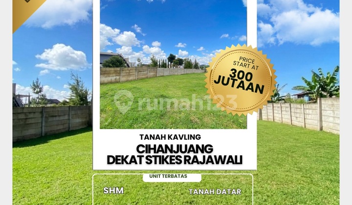 3 Unit Pertama Harga Promo! Tanah Cihanjuang Cocok untuk Villa & Hunian Dekat Kawasan Wisata