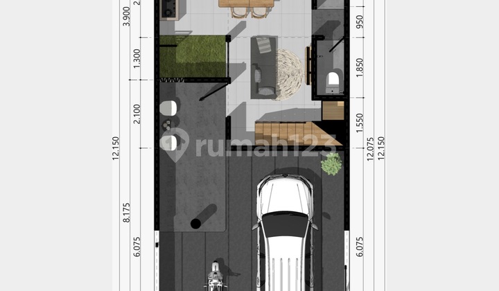 Investasi & Hunian Ideal! Rumah 3 Kamar View Pegunungan di Mandalajati Bandung 2
