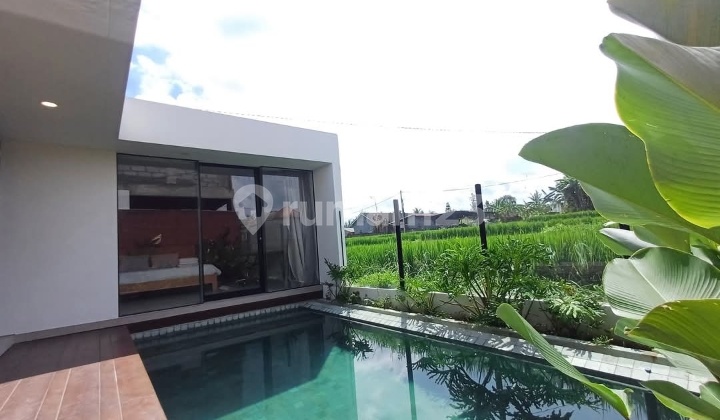 Termurah di Kelasnya di Jual Villa View Sawah Lokasi Lodtunduh Ubud Gianyar