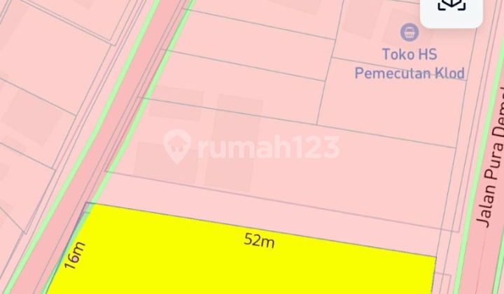 Hot List Top Urgent Cheapest In Its Class For Sale Land Location Main Road Pura Demak Bonus Kost Building West Denpasar