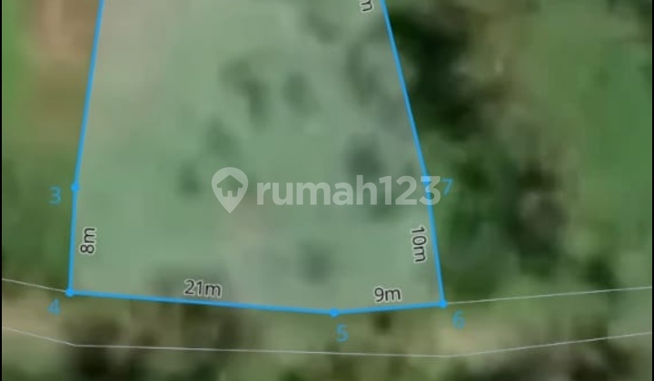 Di Jual Tanah View Sawah Lokasi Kaba Kaba Tabanan Dekat dengan Canggu