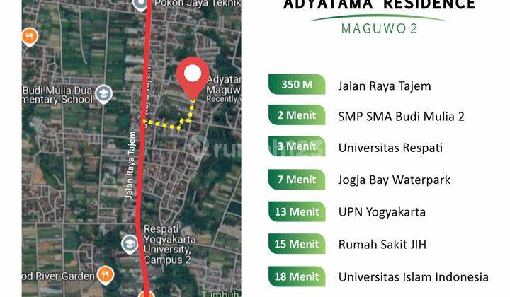 Rumah Strategis 2 Lantai Baru Dijual Adyatama Residence Maguwo 2  2