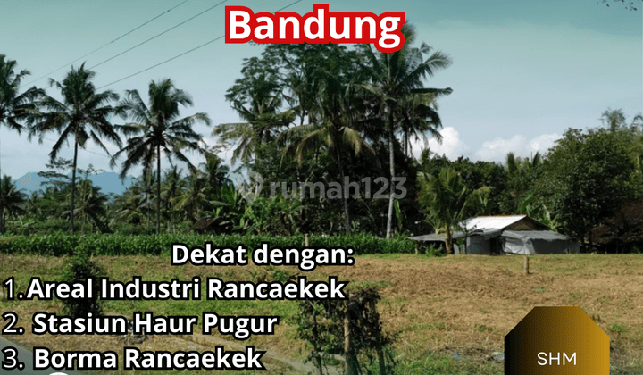 Tanah di Sangiang Rancaekek, Kota Bandung SHM 1