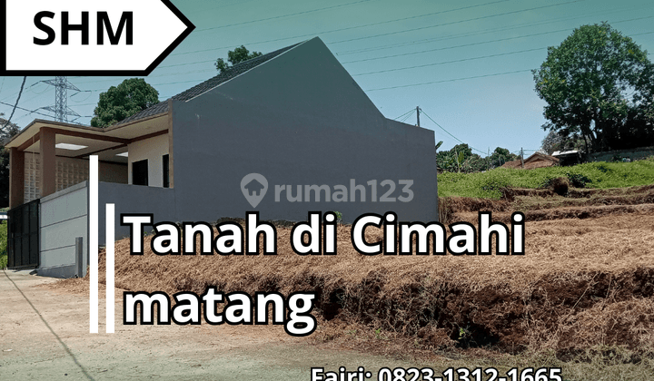 Tanah di Cimahi Utara Matang Siap Bangun, SHM 1