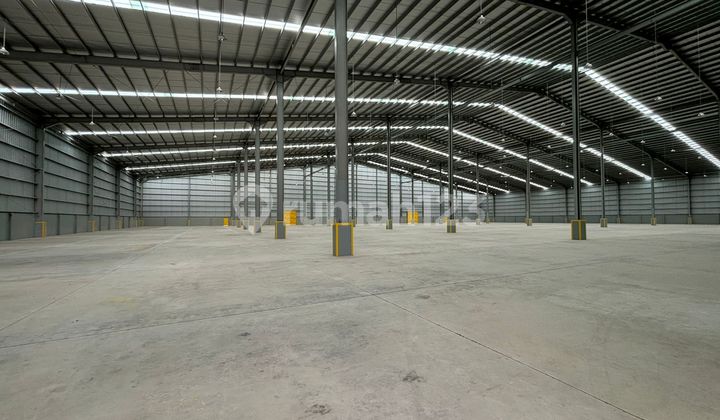 For Rent New Warehouse in Delta Silicon 3 Lippo Cikarang - Land Area 8,531 m², 4 Dock Levelers