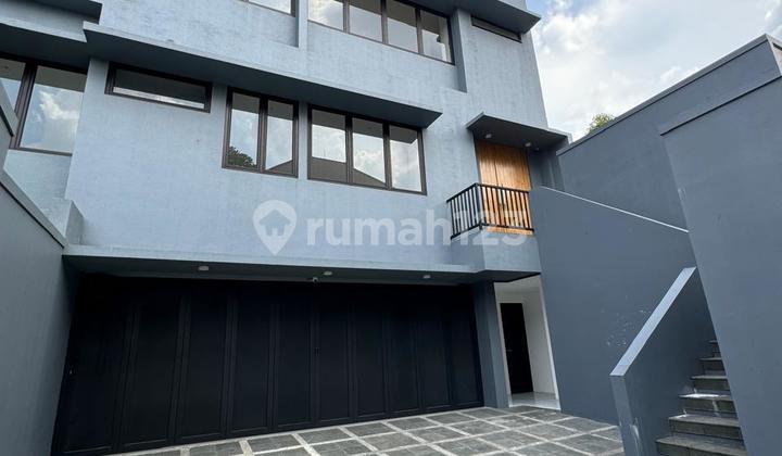 For Sale New 3-Story House + Rooftop in Kemang | Modern Industrial | Private Pool 2