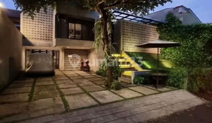 Rumah Estetik Konsep Villa di Ciniru Kebayoran Baru - Private Pool, Dekat Scbd & Senopati