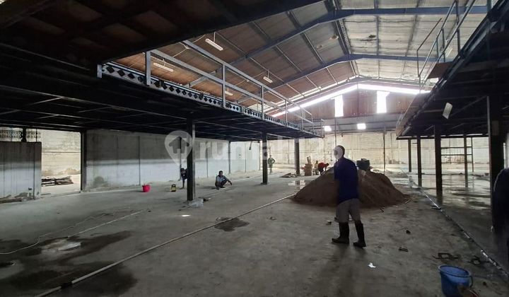 Disewakan Gudang Besar Tanjung Pura Jakarta Barat | Lb ±3.000 M² | Akses Kontainer 40 Ft | Listrik 53.000 Va Disewakan Gudang Besar Tanjung Pura Jakarta Barat | Lb ±3.000 M² | Akses Kontainer 40 Ft | Listrik 53.000 Va