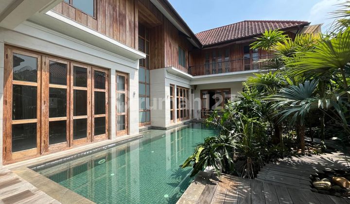 For Rent Luxury House in Kemang - Spacious Land 850 M², Swimming Pool & Beautiful Garden 2