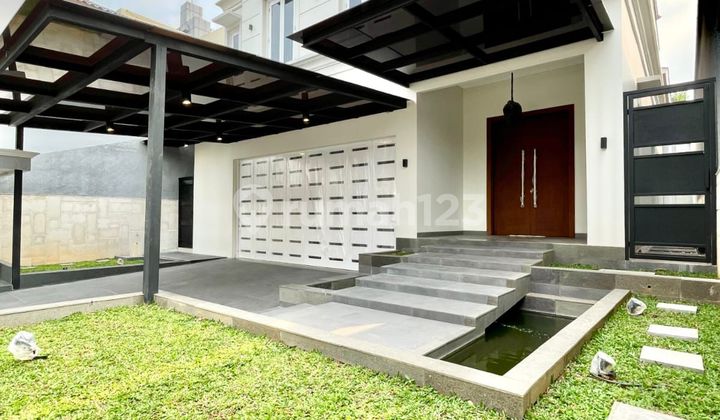 New House for Sale in Pondok Indah - Land 413 Building 500 | SHM | 2 Floors | Negotiable Price