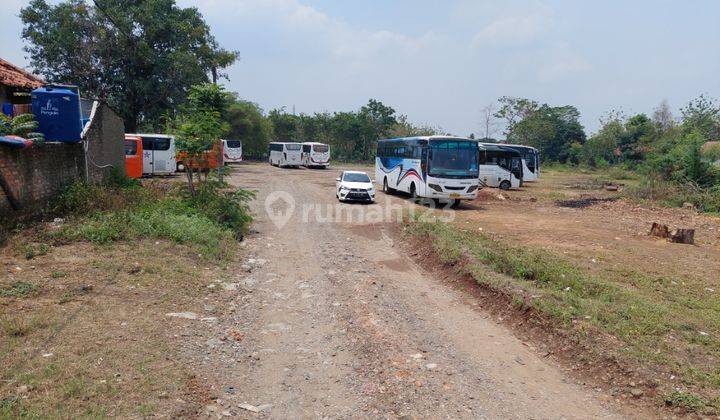 Tanah Strategis Siap Dibangun  Di Pinggir Jl Serang Cibarusah 1