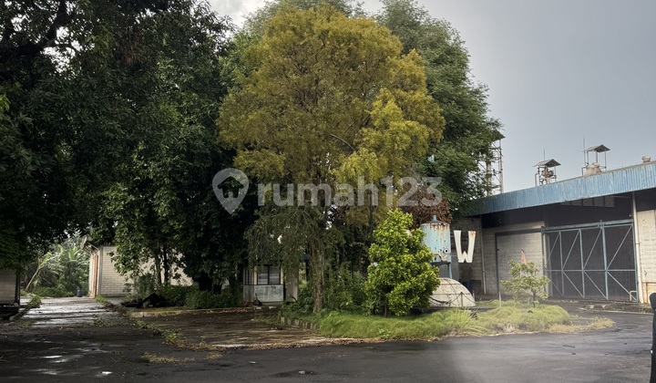 Dijual Tanah Eks Pabrik di Wilayah Cileungsi, Bogor. Lokasi Cocok untuk Gudang, Workshop, atau Usaha Skala Menengah.