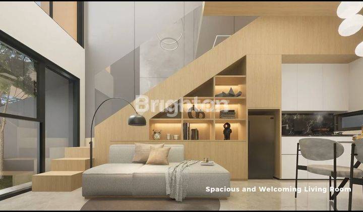 RUMAH FASAD MODERN MEZZANIN BALCONY 1