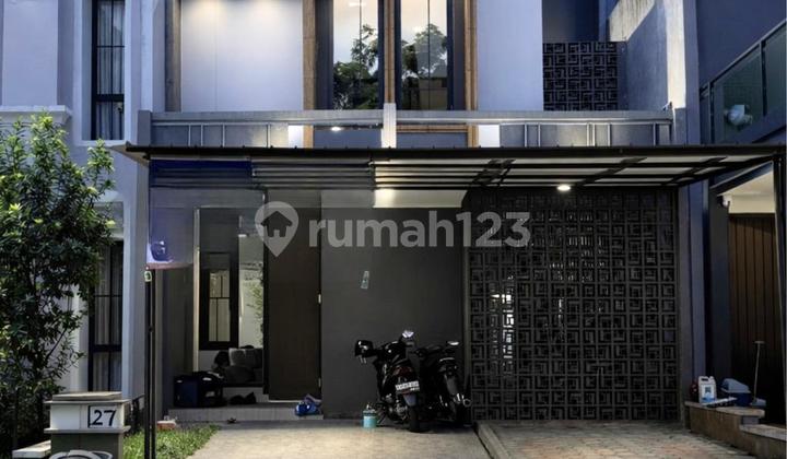 Rumah 7X20 Jalan 2 Jalur + Taman Tengah di Sutera Victoria Alam Sutera