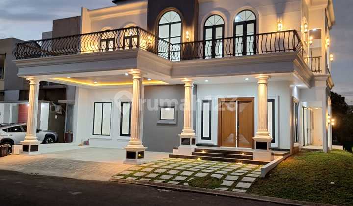 Spacious Luxury Home with Modern Classic Style and Large Balcony