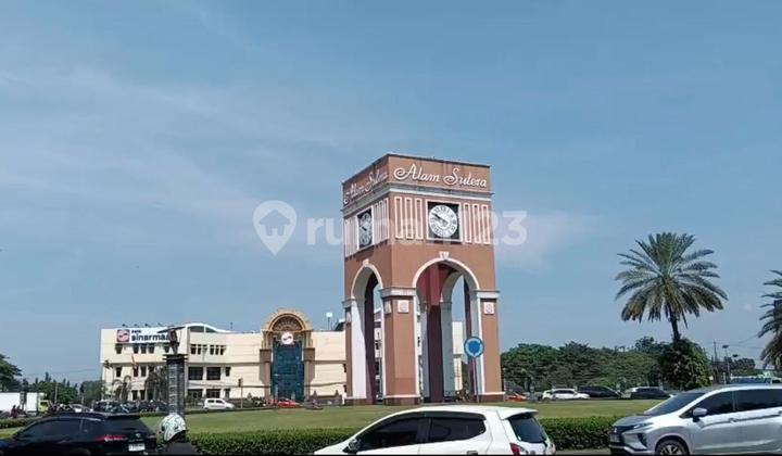 Affordable Commercial Plot Price in Front of the Big Clock Roundabout, Alam Sutera
