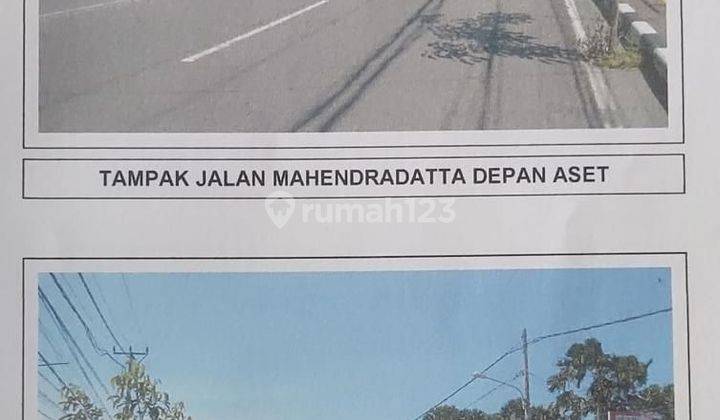 TOP DEAL DI JUAL TANAH PINGGIR JALAN UTAMA LOKASI MAHENDRADATTA DENPASAR BARAT 1