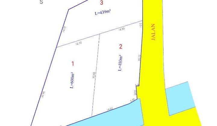 TOP DEAL FOR SALE PLOT LAND ON THE SIDE OF THE MAIN ROAD LOCATION SUWUNG SANUR DENPASAR SELATAN 1