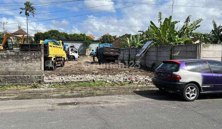 TOP DEAL FOR SALE PLOT LAND SIDE ROAD LOCATION TUKAD BATANGHARI RENON DENPASAR SELATAN 2