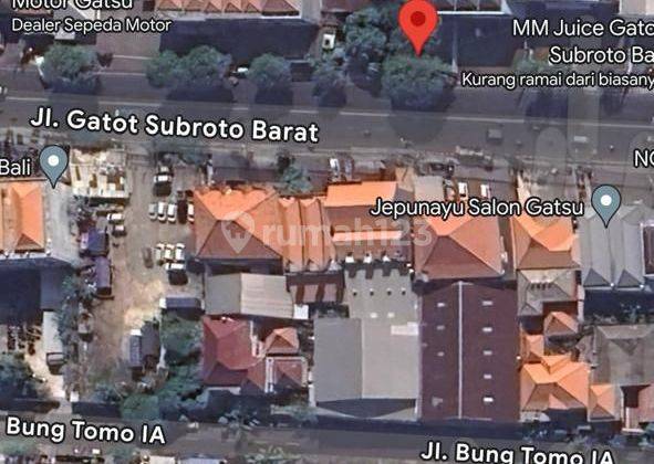 PASTI DEAL DI JUAL TANAH PINGGIR JALAN UTAMA LOKASI GATOT SUBROTO BARAT DENPASAR BARAT 
 2