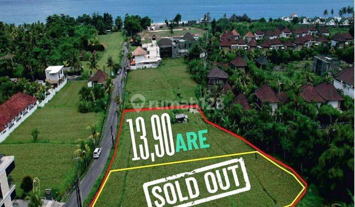 DEFINITELY A DEAL FOR SALE OF ROADSIDE LAND IN THE KERAMAS GIANYAR LOCATION 
 1