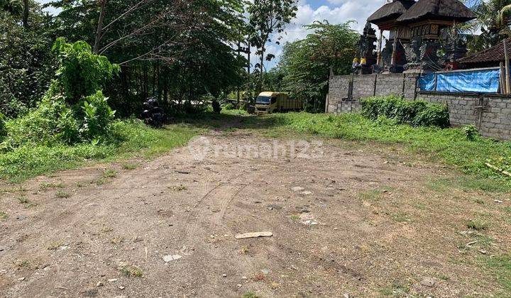 SURE DEAL FOR SALE LAND SIDE OF ROAD LOCATION NYAMBU KABA KABA KEDIRI TABANAN 1