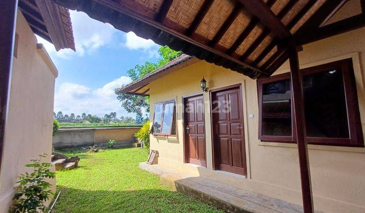 PASTI DEAL DI JUAL VILLA VIEW SAWAH LOKASI KEMENUH UBUD GIANYAR 2