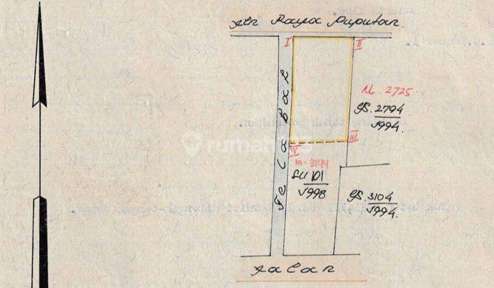 SURE DEAL FOR SALE LAND BESIDE THE MAIN ROAD LOCATION RENON DENPASAR SELATAN 
 2