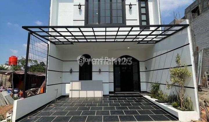 Rumah Siap Huni American Style Private Pool Di Joglo Jakbar 1