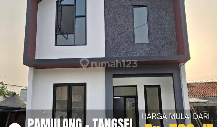 Brand New ! Rumah Scandinavian Modern Lokasi Di Pamulang  1